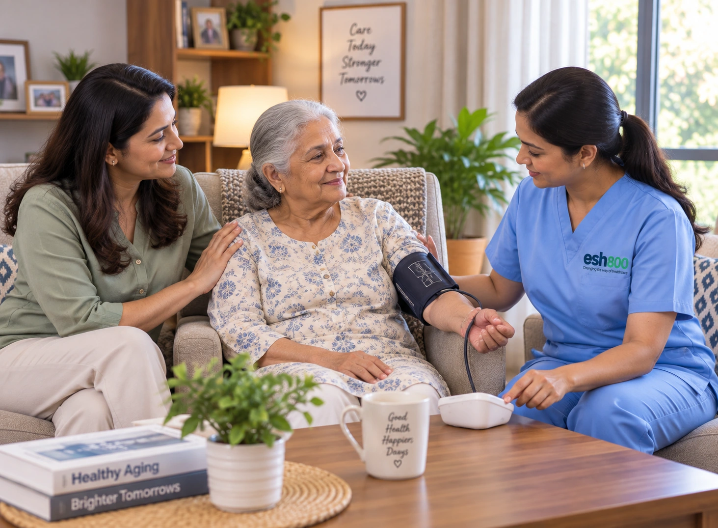 Elderly care and mobility support at home